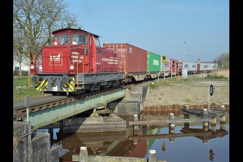 Bentheimer Eisenbahn freight train.